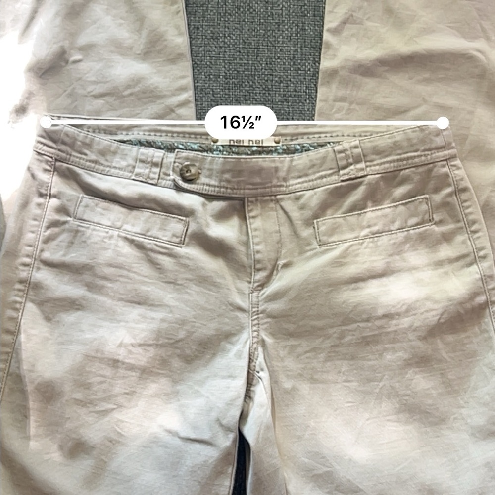 ANTHROPOLOGIE HEI HEI flare leg pants Size 12 - Picture 7 of 8